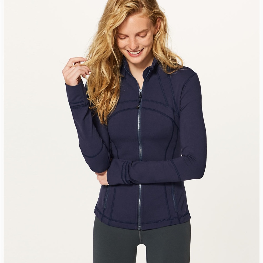 SOLD BNWT Lululemon Define Jacket in Navy - Picture 1 of 7
